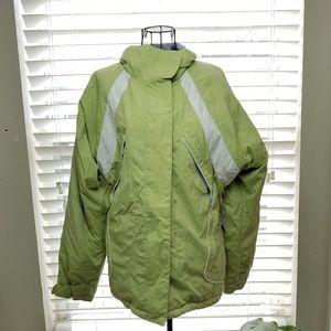 Alpine Design Light Green Insulated Ski Jacket